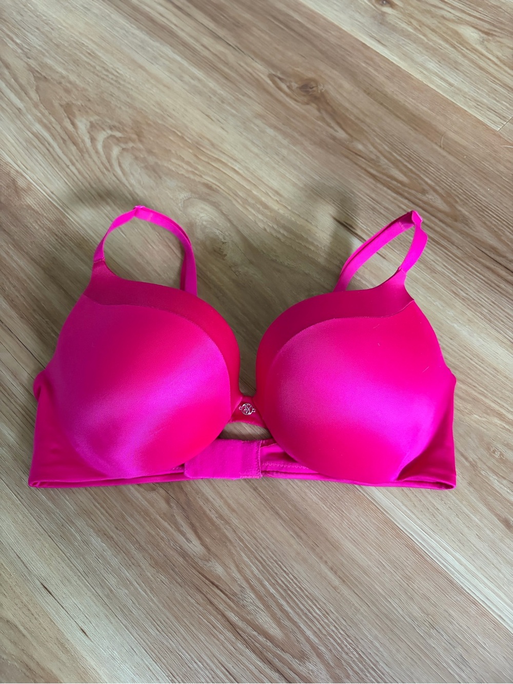 Victoria's Secret Bright Pink Push Up Bra